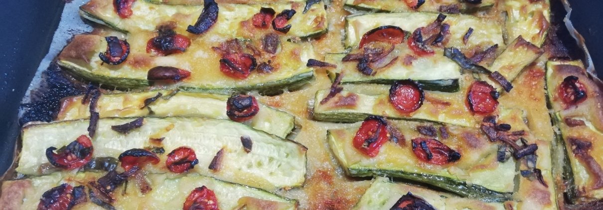 Zucchine pastellate al forno