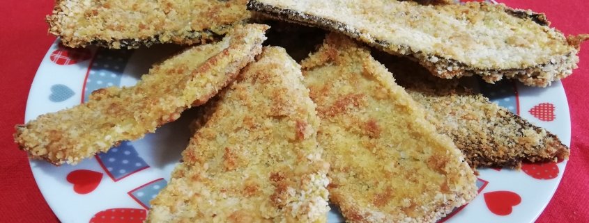 Melanzane impanate al forno