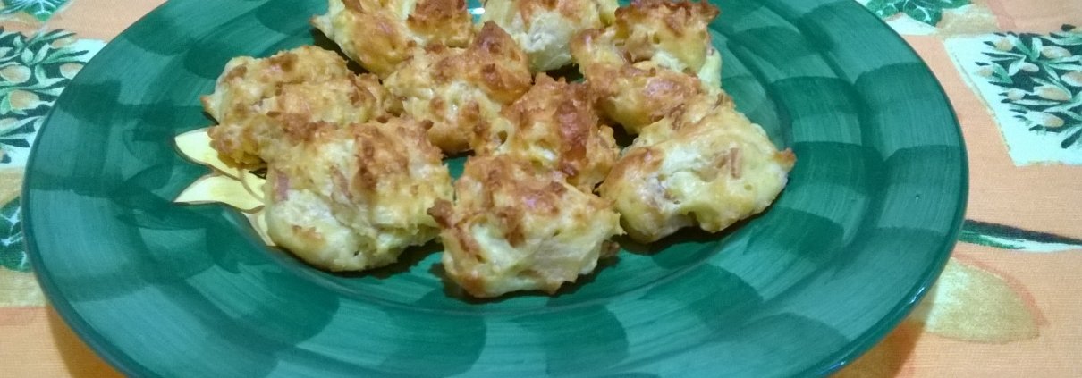 Bocconcini al prosciutto e formaggio