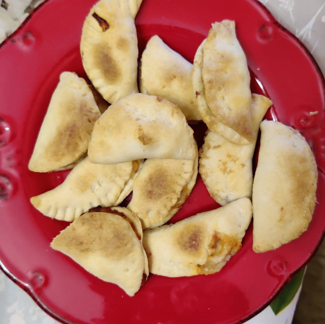 Mezze lune di pasta matta