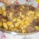carne da brodo e patate