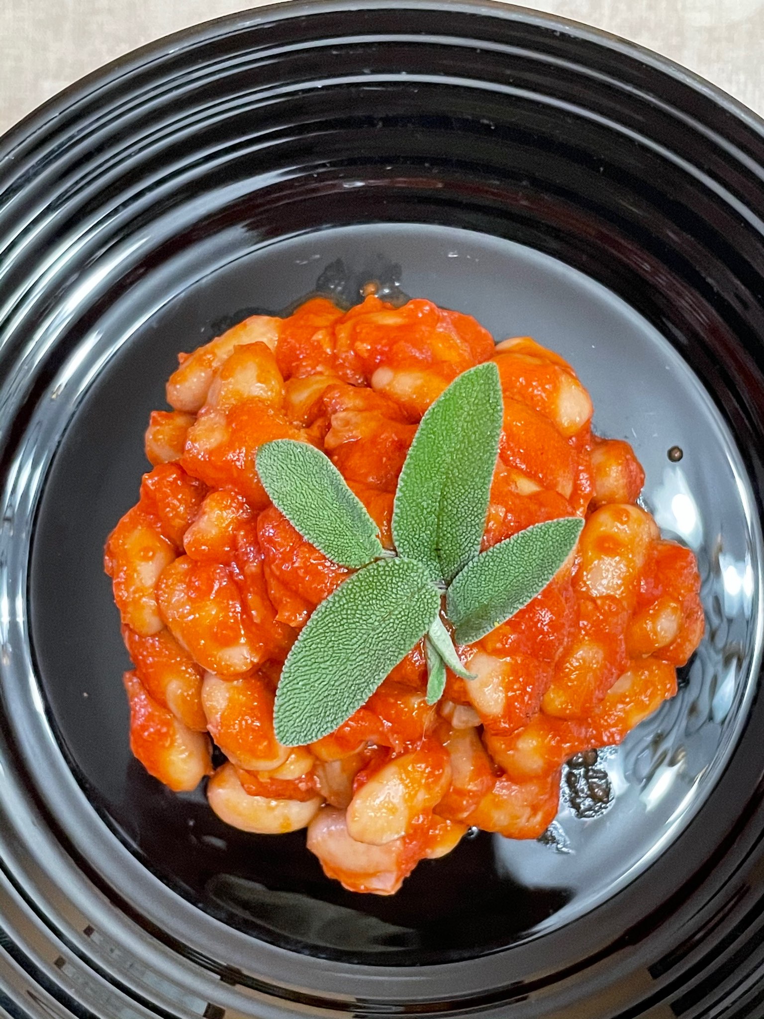 Fagioli all’uccelletto