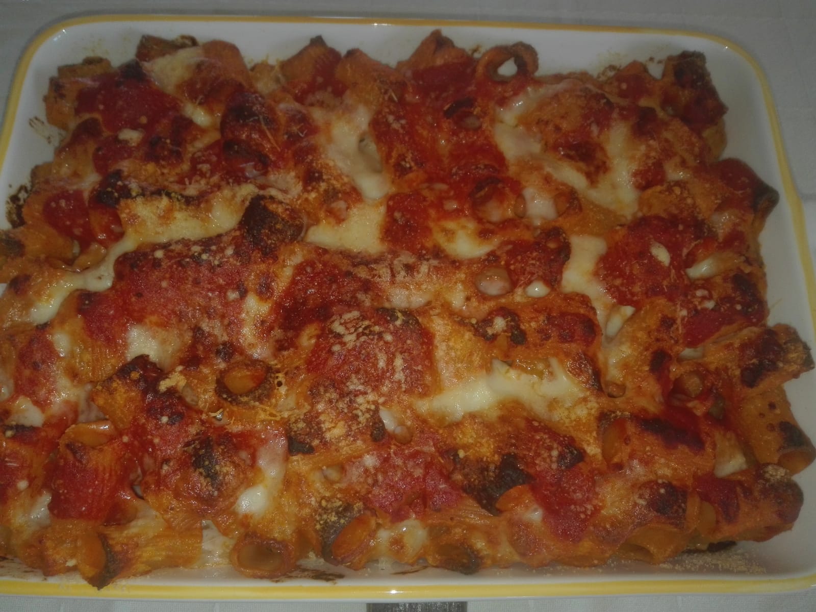 Timballo di pasta al forno