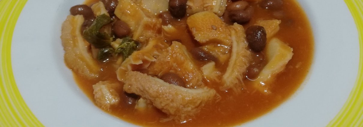 Trippa alla romana coi fagioli