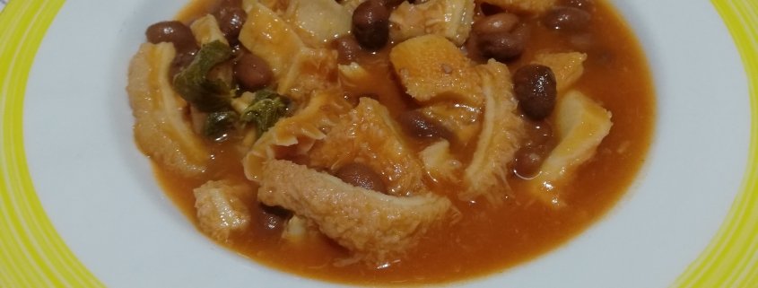 Trippa alla romana coi fagioli