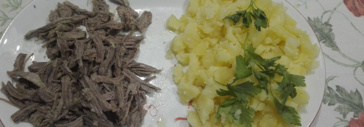 Carne da brodo in agrodolce