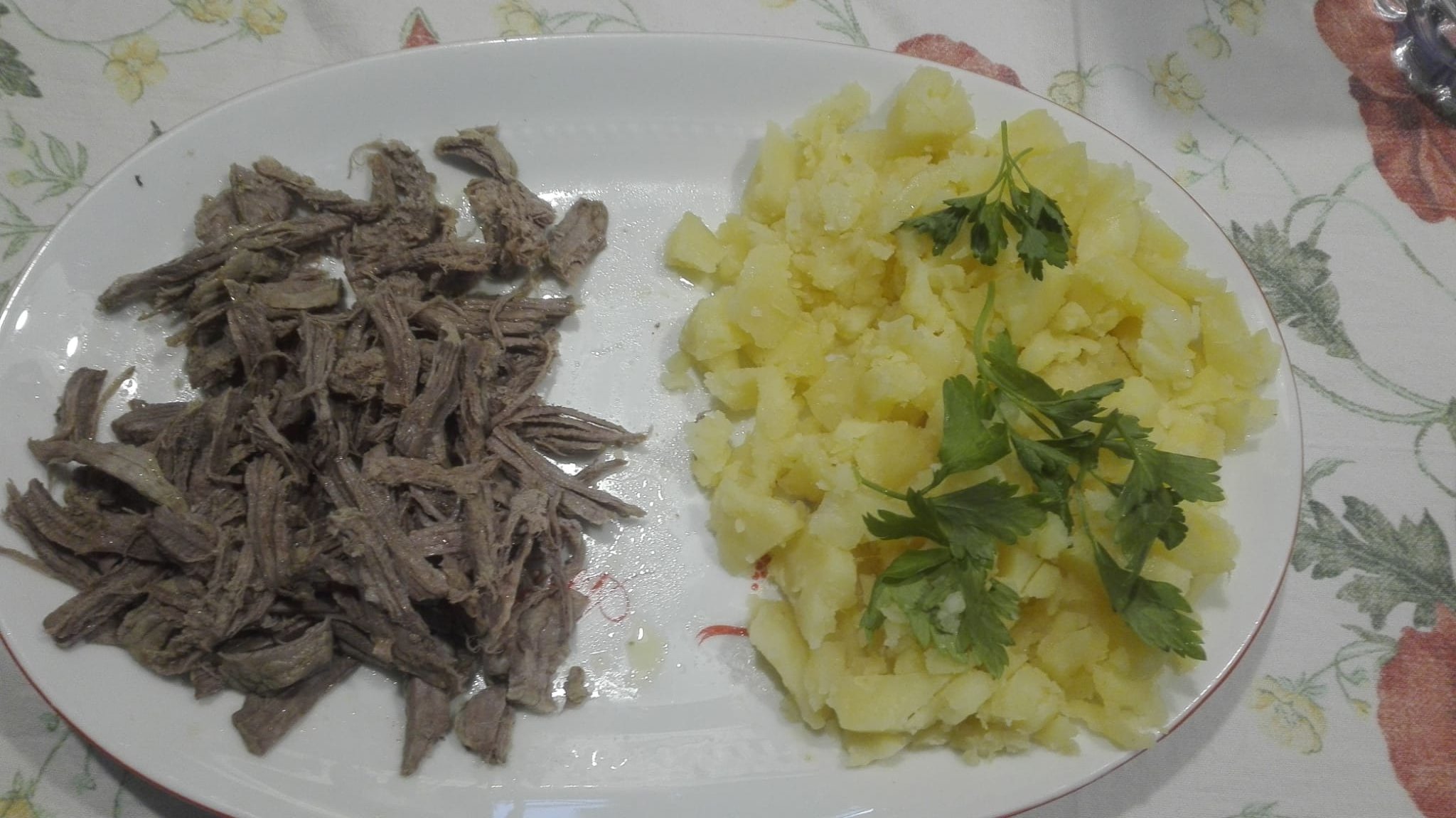 Carne da brodo in agrodolce