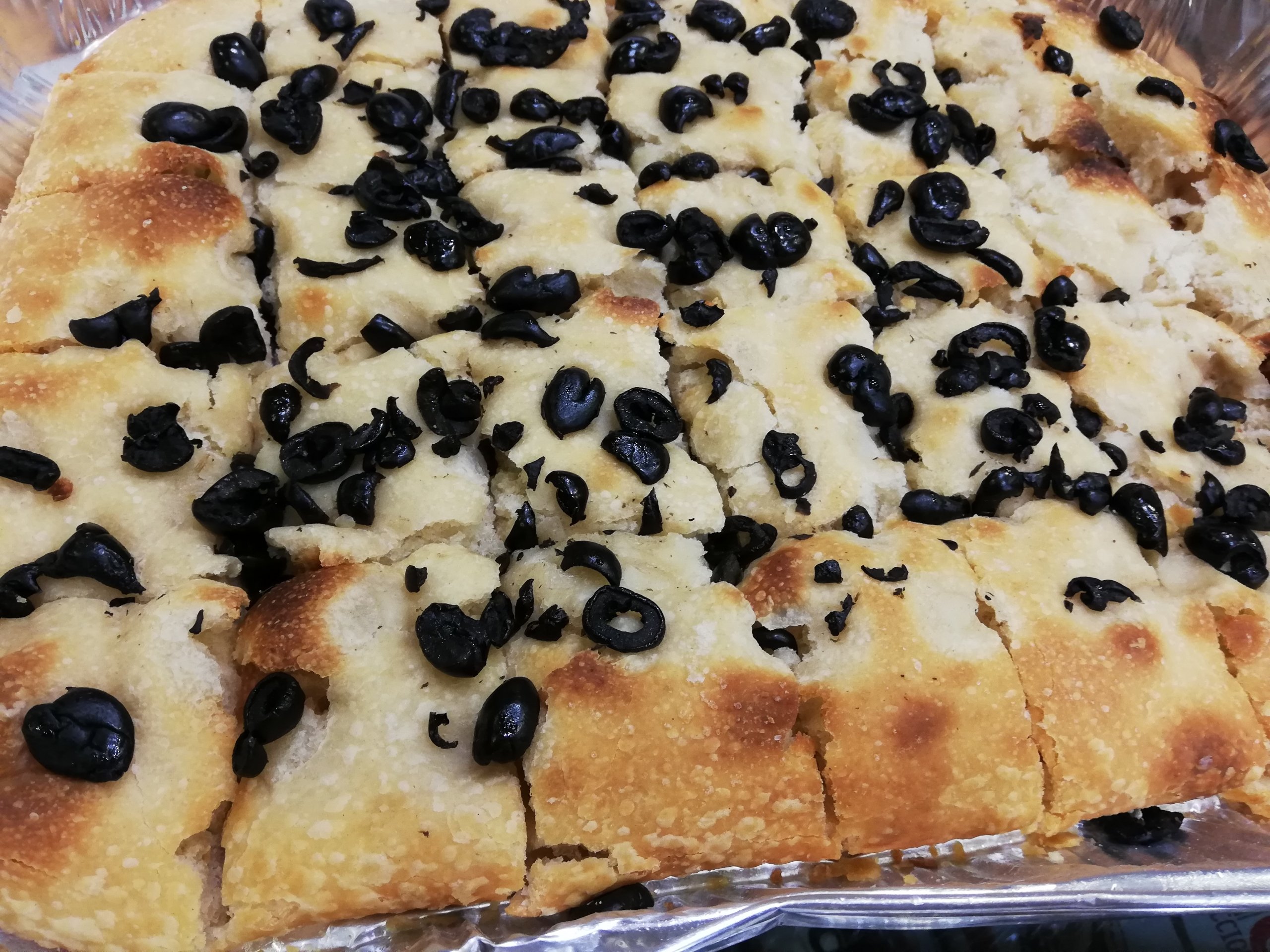 Focaccia alle olive