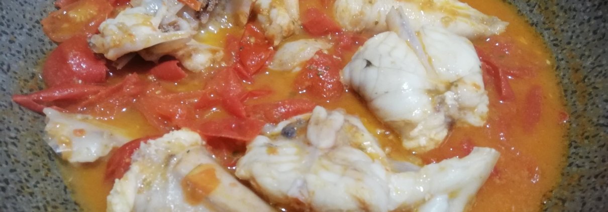 Rana pescatrice (coda di rospo) in padella