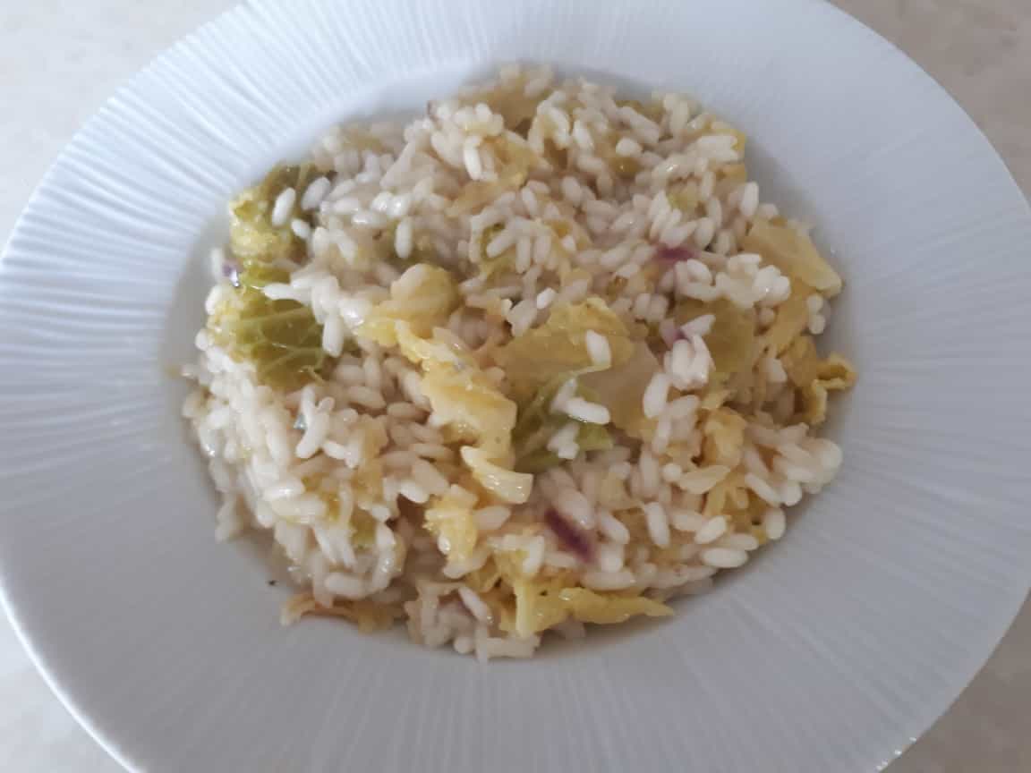 Risotto con la verza di Sonia