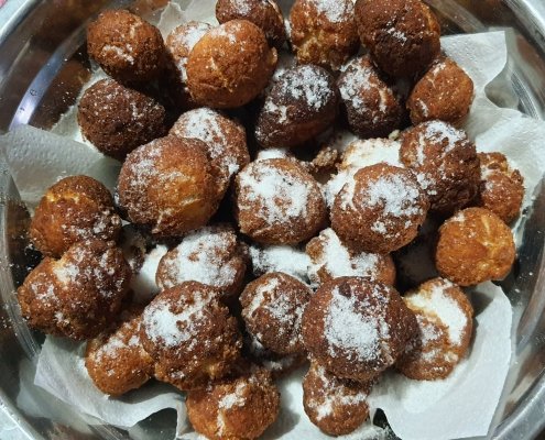 Castagnole con ricotta