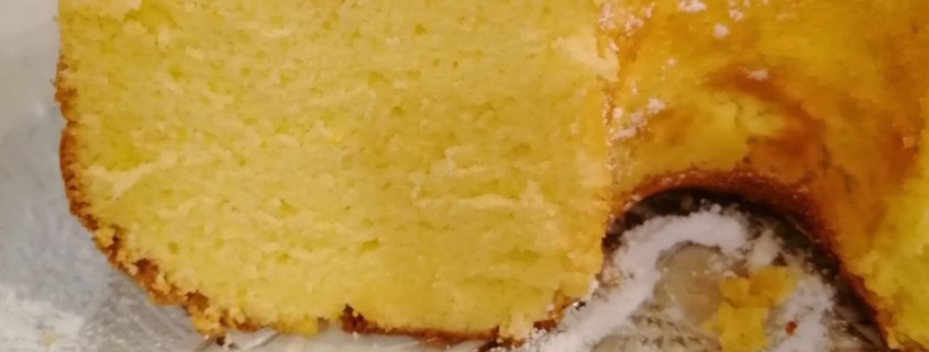 Chiffon Cake all'arancia