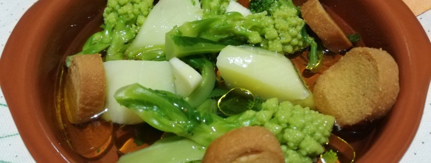 Zuppa di verdure fresche