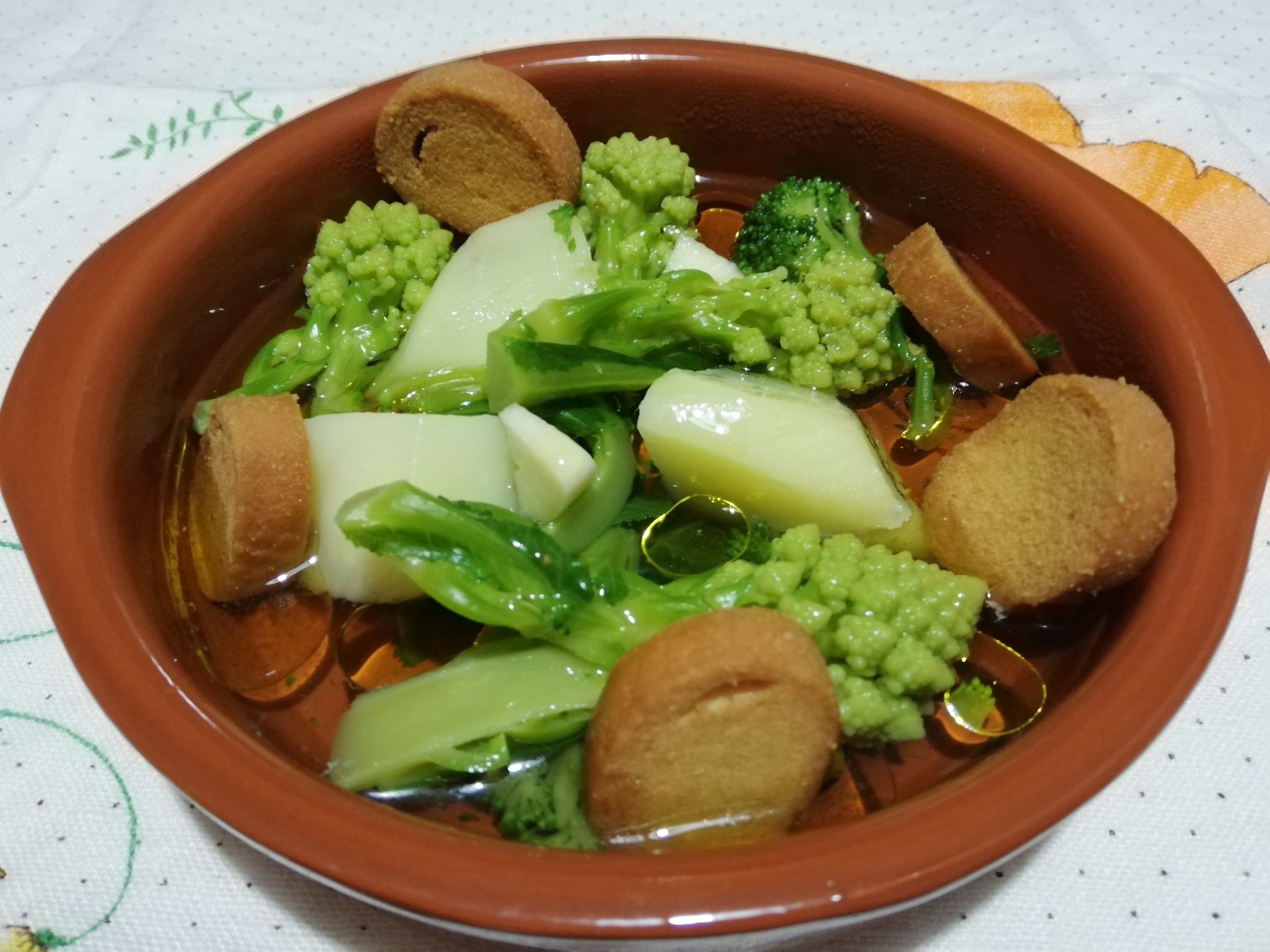 Zuppa di verdure fresche