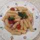 Rigatoni con broccoli, mini capesante e pomodorini di Sonia