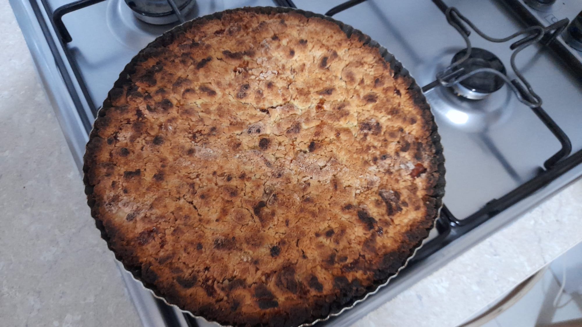 Crostata sbriciolata alla marmellata di Sabrina