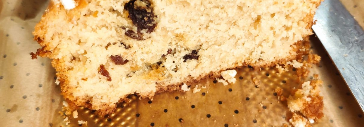 Plumcake del buongiorno senza glutine e senza lattosio