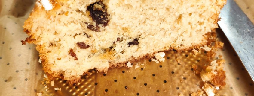 Plumcake del buongiorno senza glutine e senza lattosio