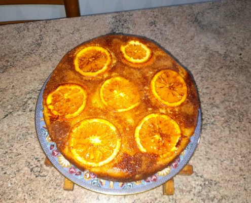 Torta all'arancia rovesciata di Sabrina