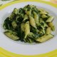 Pennette alla crema di spinaci