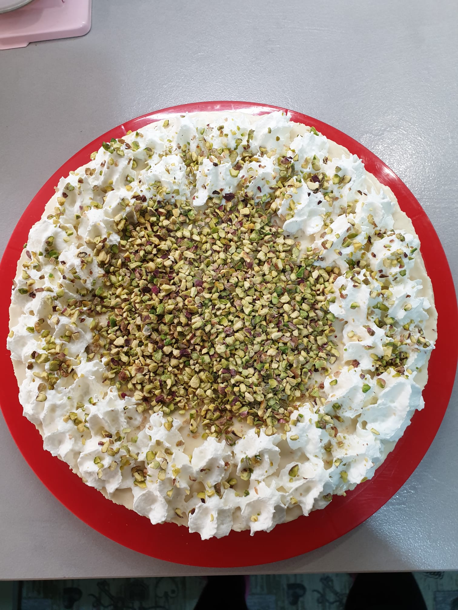 Cheesecake al pistacchio di Giada