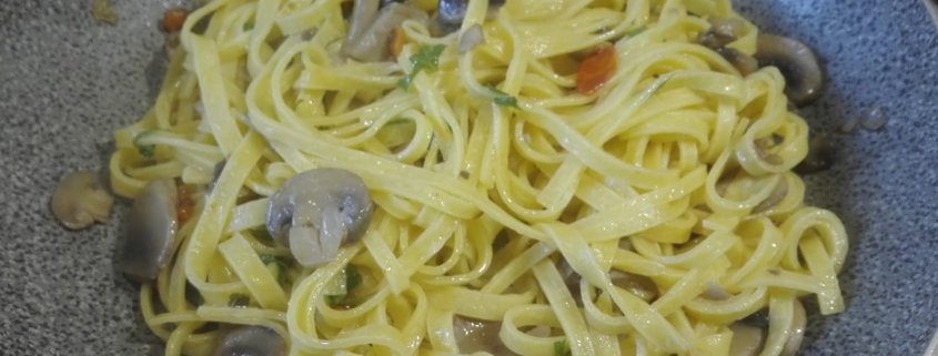 Fettuccine ai funghi misti