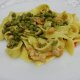 Pappardelle al salmone e piselli