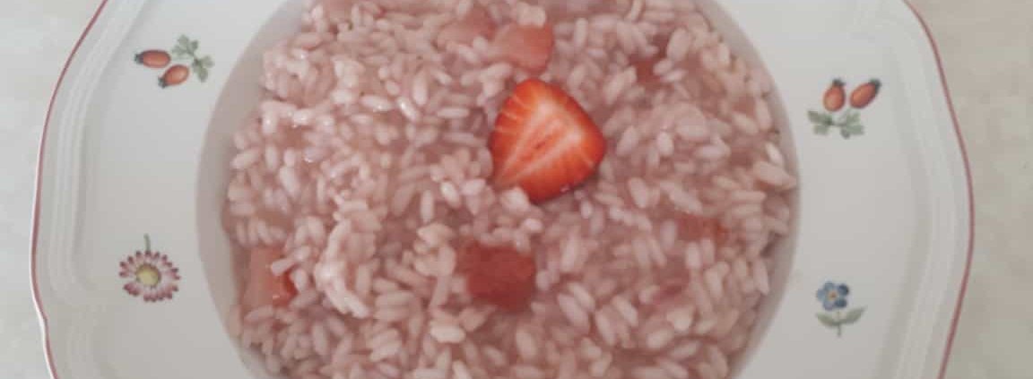 Risotto alle fragole di Sonia