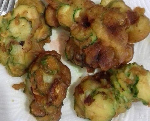Frittelle di zucchine senza glutine