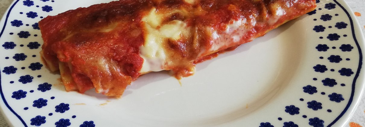 Cannelloni di carne al sugo di pomodoro