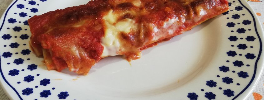 Cannelloni di carne al sugo di pomodoro