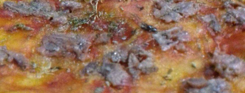 Pizza senza lievito
