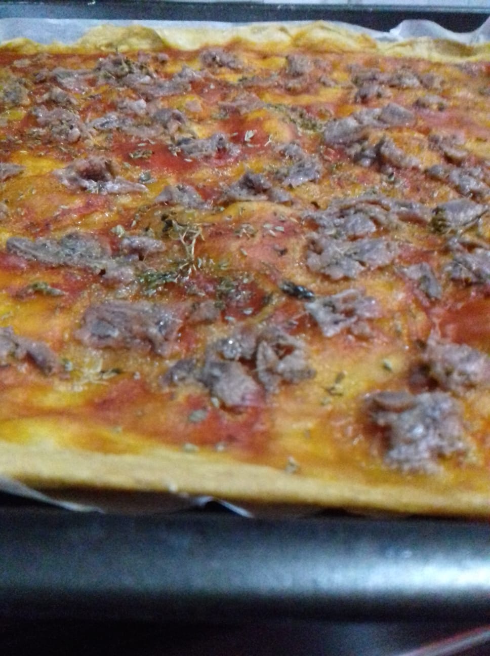 Pizza senza lievito