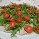Straccetti con rughetta e pomodorini di Roberta