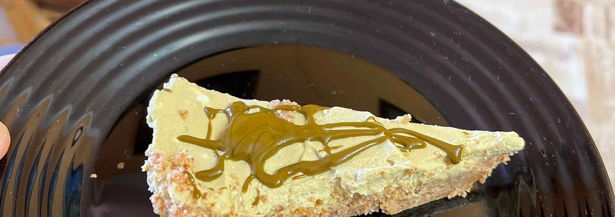 Cheescake alla crema di pistacchio di Stefano