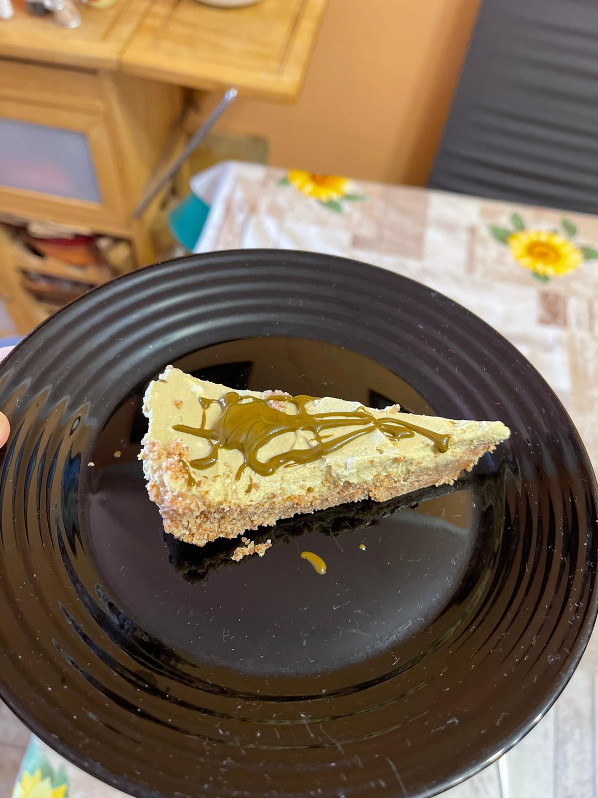 Cheescake alla crema di pistacchio di Stefano