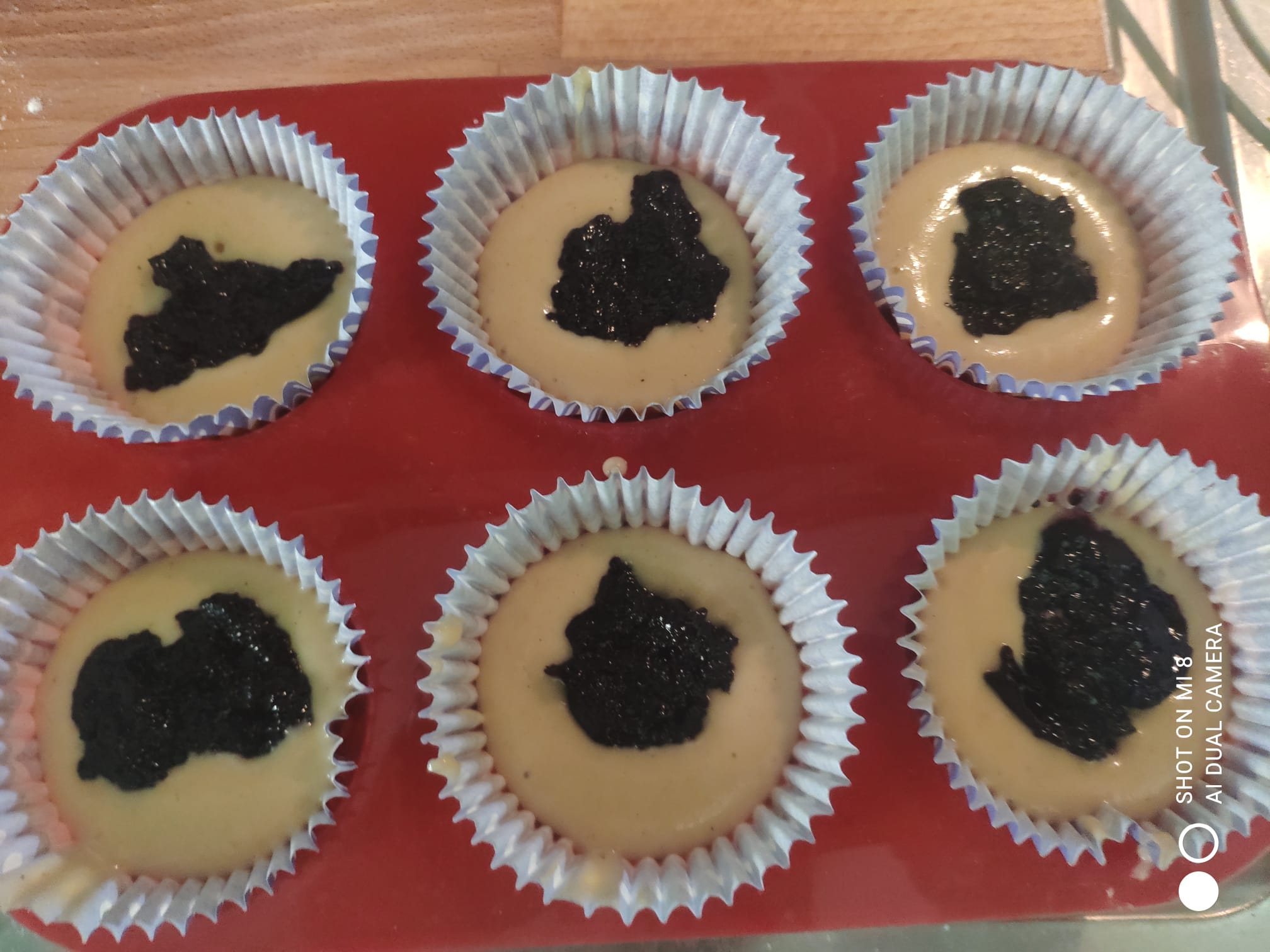 i muffin da cuocere dentro i pirottini