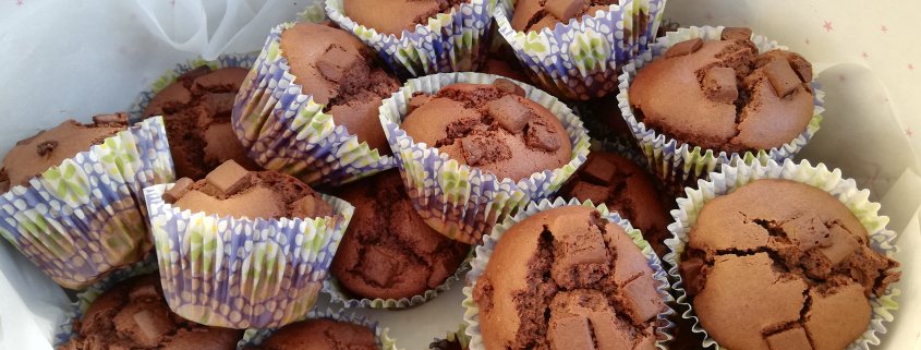 Muffin alla crema di nocciole senza glutine e senza lattosio di zia Marina