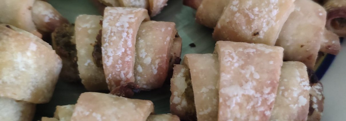 cornetti salati al pesto senza glutine e senza lattosio