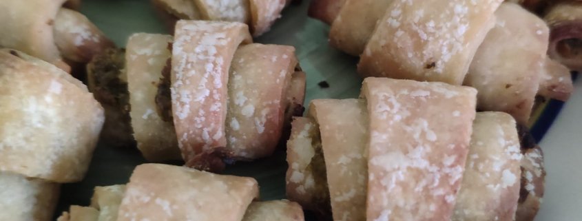 cornetti salati al pesto senza glutine e senza lattosio