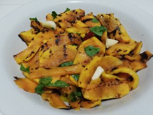 insalata di zucca grigliata