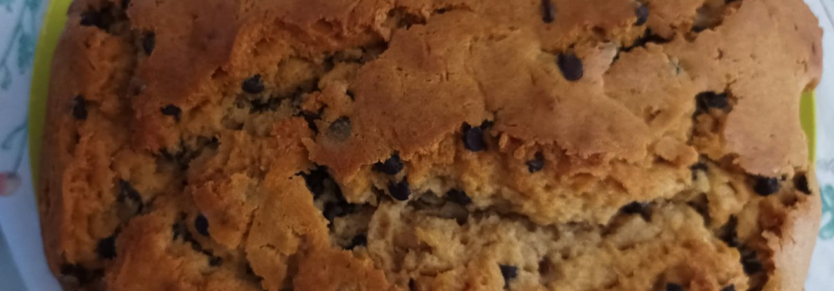 Plum cake con gocce di cioccolato di Ida