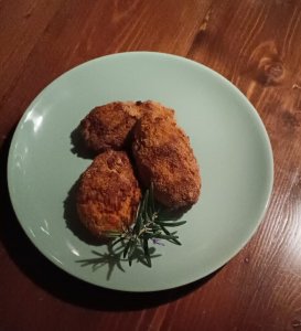 Crocchette di patate e zucca gialla di Marina