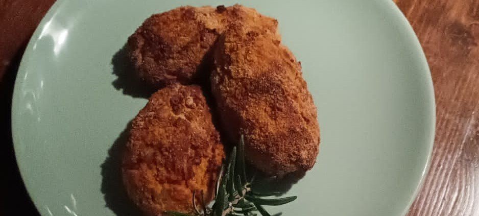 Crocchette di patate e zucca gialla di Marina