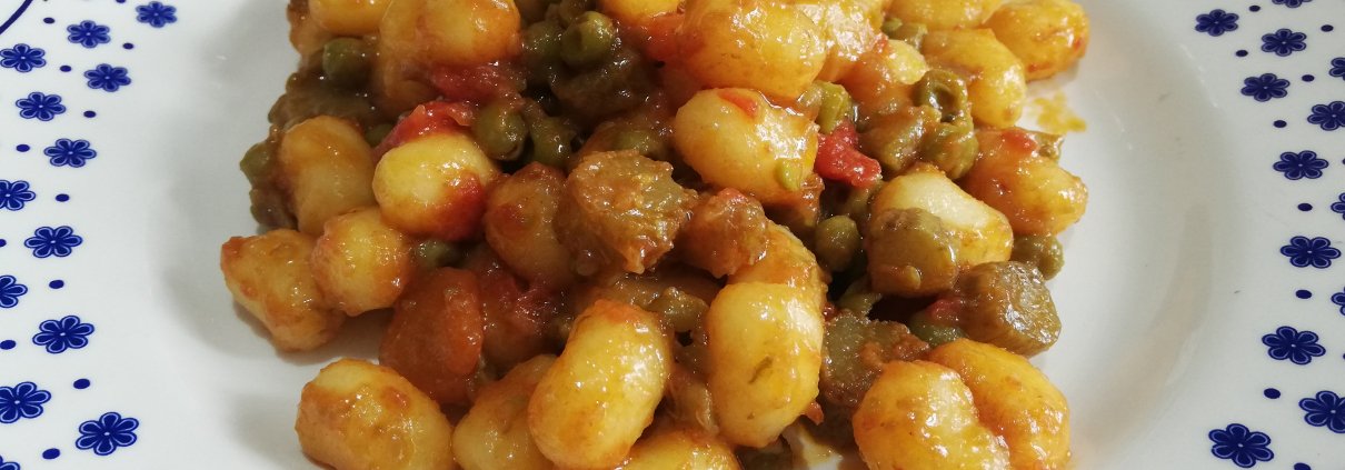 Chicche di patate al ragù di verdure di Roberta