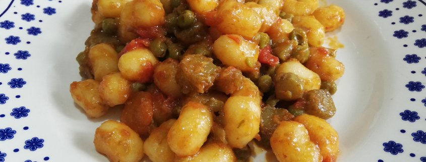 Chicche di patate al ragù di verdure di Roberta