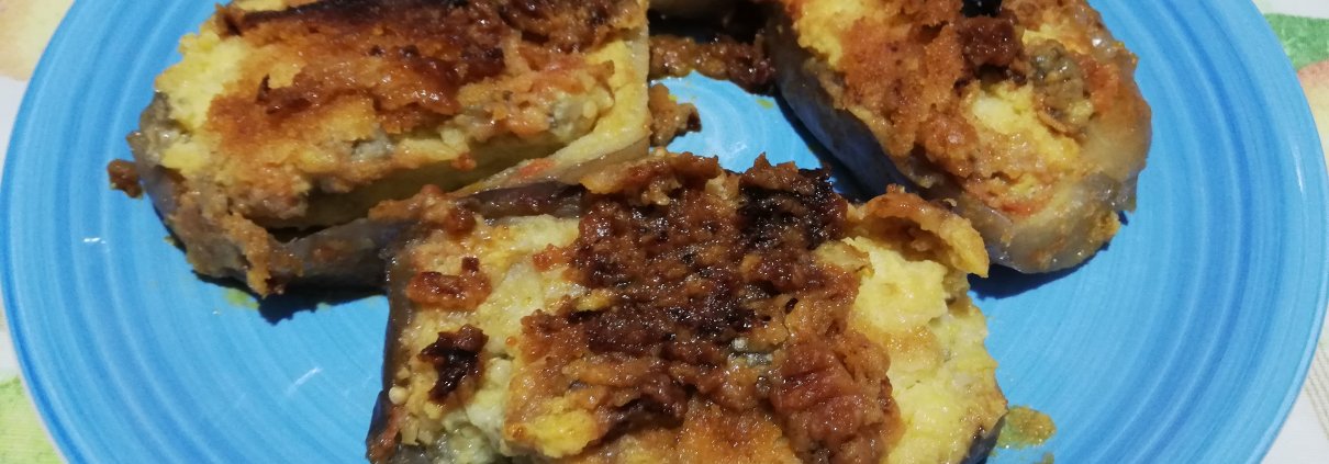 Melanzane ripiene in padella di Roberta
