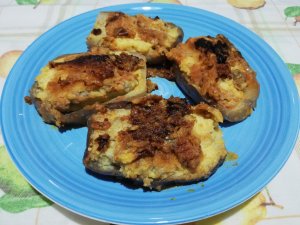 Melanzane ripiene in padella di Roberta