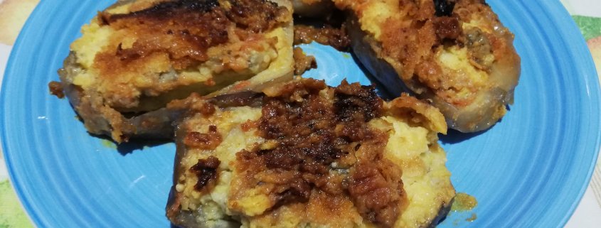 Melanzane ripiene in padella di Roberta