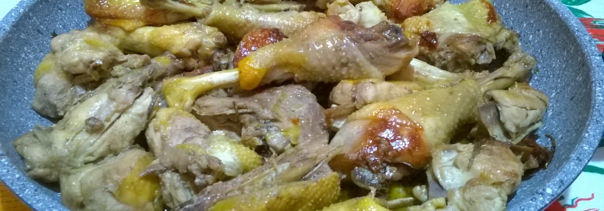 Pollo alla cacciatora in bianco